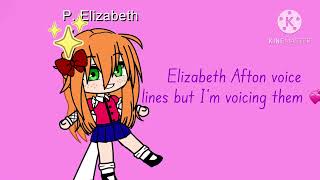 Voice Impression Of Elizabeth Afton [upl. by Keever]