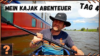 Mein Kajak Abenteuer AN und AUF der ELBE Tag4 [upl. by Aicilla]