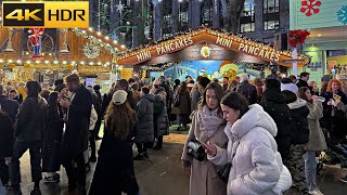 🎄3 HOURS of London Christmas Walk  Dec 2023 🎅🏼 The Best of London Christmas 4K HDR [upl. by Fran]