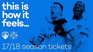 Buy Your 201718 Season Ticket Now [upl. by Eirol]