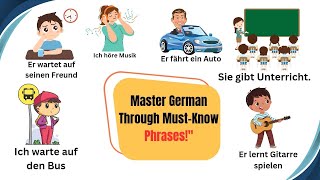 Learn German Fast MustKnow Phrases for Everyday Use 😊💥😎 [upl. by Braasch]