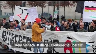 Tausende demonstrieren gegen Abschiebungen nach Afghanistan [upl. by Nirhtak]