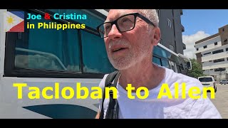 Bus from Tacloban Leyte to Allen Northern Samar [upl. by Ynohtnaluap]