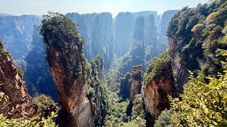 Zhangjiajie National Forest Park Avatar Mountains China [upl. by Balcke]