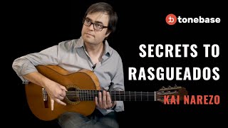 The Secrets to Rasgueados  Flamenco Guitar Fundamentals with Kai Narezo [upl. by Sucrad]