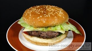 Pikantní hamburger  videorecept [upl. by Fevre]