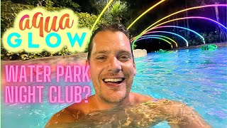 Aqua Glow  Aquaticas BRAND NEW Nighttime Party [upl. by Kaiser]