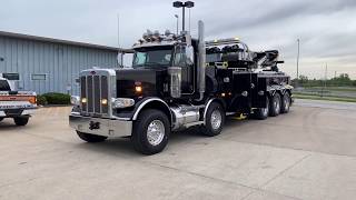 Peterbilt 567 Simard AMS20AL Twin Steer Suspension [upl. by Teodor60]