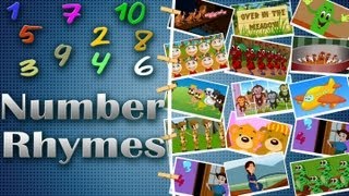 Number Rhymes Medley  Counting Rhymes for kids  14 Rhymes Collection [upl. by Fried]