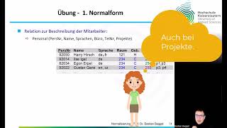 Datenmodellierung 0201  Normalisierung  Einführung in die ersten drei Normalformen [upl. by Gildus]