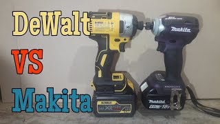 Best MAKITA Impact Driver VS Best DEWALT Impact Driver  Who Will Reign Supreme [upl. by Leonardo190]