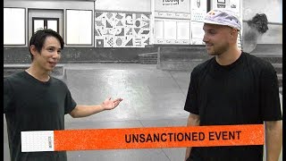 Unsanctioned Game Of SKATE  Sean Malto Vs Sewa Kroetkov [upl. by Aed]