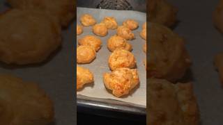 Recette  Gougères emmental gruyère et ciboulette recipe homemade cooking idea easy quick [upl. by Brag]