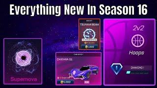 Everything in Season 16 Hoops Returns  Rocket League Sideswipe [upl. by Clement]