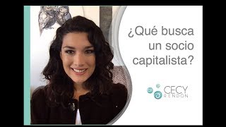 ¿Qué busca un socio capitalista  Cecy Rendon [upl. by Hatty204]