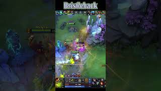 Bristleback is Broken🔥Instant 2031 Golds in 32 Second dota2 shorts Rampage [upl. by Legyn95]