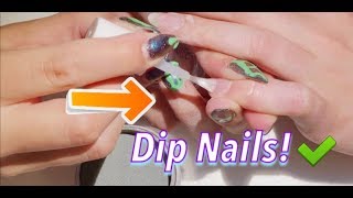 HOW TO DO NAILS Dip powder nails ANC Nexgen How to do your own dip powder nails [upl. by Dimitri]