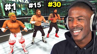 Attempting To Win A 30 Man Gauntlet Match on WWE 2K24 [upl. by Ardnazxela421]