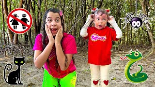 SARAH E ELOAH estão PERDIDAS NA FLORESTA [upl. by Haimirej]