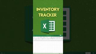 How to Create an Inventory Tracker in MS Excel excel [upl. by Martsen]