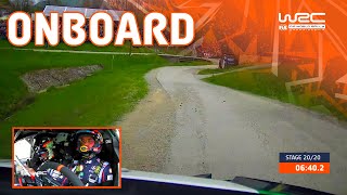 FULL ONBOARD  SS20 NeuvilleWydaeghe  WRC Croatia Rally 2023 [upl. by Nodle475]