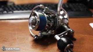 Van Staal VR150 Reel with 20 Braided Main Line [upl. by Garges]