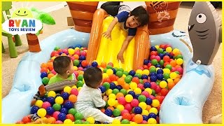 The Ball Pit Show for learning colors Children and Toddlers educational video [upl. by Chapin]