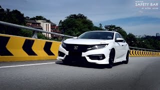 UltraRacing Customer Review Honda CivicFC owner choose UltraRacing stabilizer bar for his new car [upl. by Lek]