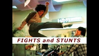 Jackie Chan  Fight Scenes and Stunts 1080p Police Story 1 and 2 [upl. by Lowe369]