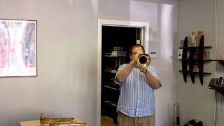 Couesnon Flugelhorn demonstration Austin Custom Brass [upl. by Fitzsimmons]