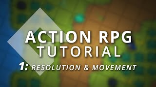 GameMaker Action RPG Tutorial Part 1 Moving amp Resolution [upl. by Acinorahs]