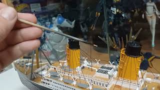 Revell 1350 Titanic build and overview [upl. by Natlus654]