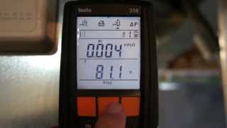 Testo 310 Combustion Analyzer  Demo [upl. by Tlaw273]