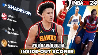 Best Jalen Johnson build in NBA 2K24 [upl. by Eiliak626]