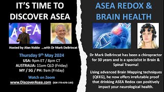 ASEA Redox amp Brain Health with Dr Mark DeBrincat [upl. by Annoyik]