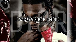 popsmoke6394  DIOR REMIX FTJAACKYA unofficial visualizer2022HINDI DRILL [upl. by Aray]