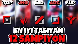 TEK BAŞINA OYUN TAŞIYAN 12 ŞAMPİYON FULL ANLATIMLI  KassadinsCreed [upl. by Negris]