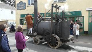 Puffing Devil in Basset Street Camborne Part 1 [upl. by Yekcaj]