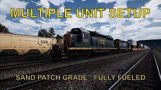 Simple Multiple Loco Unit Setup  Train Sim World 2  Fully Fueled [upl. by Alethea]