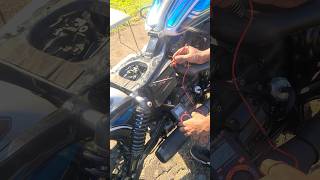 Testing Harley charging system harleydavidson mechanic diy bikelife [upl. by Meyeroff276]