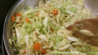 Simply Sautéed Savoy Cabbage MG2H Original [upl. by Arch]