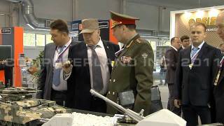 Russian Expo Arms Nizhniy Tagil  2011 UVZ Stand [upl. by Lazar]