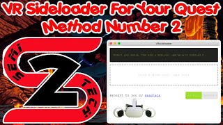 VR Sideloader For Your Quest  Method  2 [upl. by Ozne]