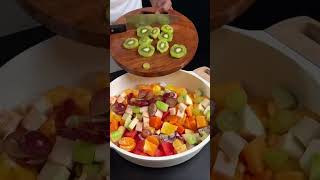 Delicious Fruit Salad 🙂😃 streetfood foodshorts foodworld food street india bangladesh [upl. by Eustazio]