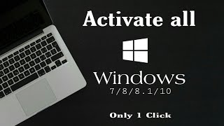 Windows Activate Permanently 108817 all version । Notepad tricks। Without product key। [upl. by Griswold]