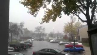 Tornado sirens 10142012 Hoffman EstatesIL [upl. by Rabjohn]