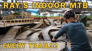 Full Tour of Rays Indoor MTB Park Cleveland Ohio [upl. by Eiuqram]