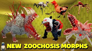 19  How to get New 7 ZOOCHOSIS Morphs  roblox zoonomaly zoochosis [upl. by Yuri672]