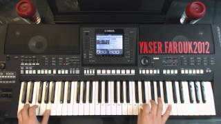 تعليم الاورج  عزف  طيارة فيصل الراشد  تعليم الاورج  ياسر درويشة  YAMAHA PSR A3000 [upl. by Franza]