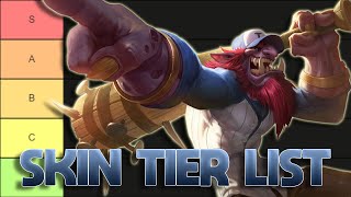 TIER LIST DAS SKINS DO TRUNDLE MUITO TROLL [upl. by Kaslik]